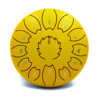 Глюкофон FZONE STD10I13N Gold STEEL TONGUE DRUM