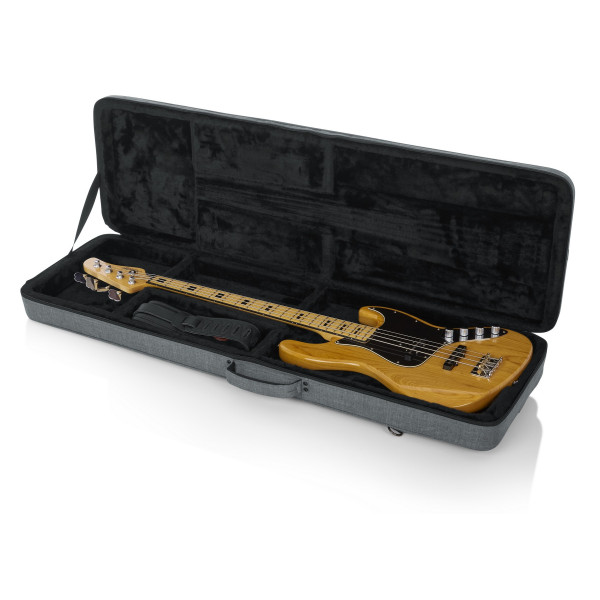 Кейс для бас-гітари GATOR GTR-BASS-GRY Grey Transit Lightweight Bass Guitar Case