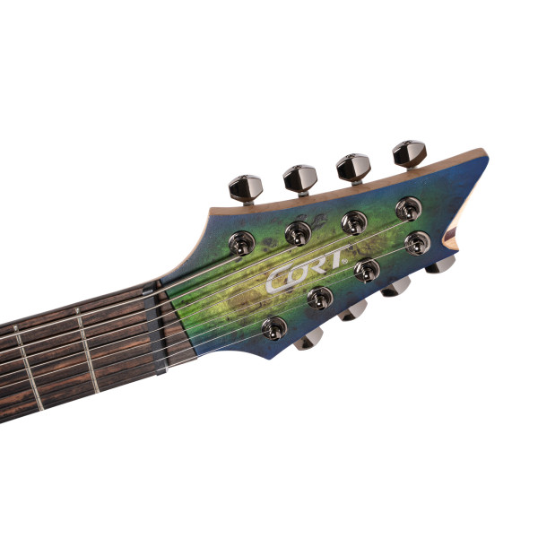 Електрогітара CORT KX508 Multi Scale II (Mariana Blue Burst)
