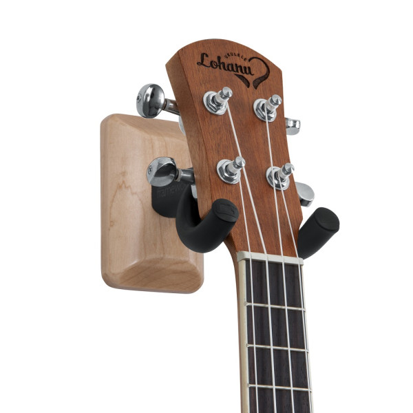 Настінний тримач для укулеле, мандоліни GATOR FRAMEWORKS GFW-UKE-HNGRMPL Wall Mount Ukulele/Mandolin Hanger (Maple)