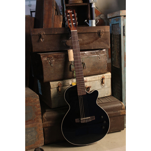 Silent гітара CORT SUNSET NYLECTRIC (BLACK)