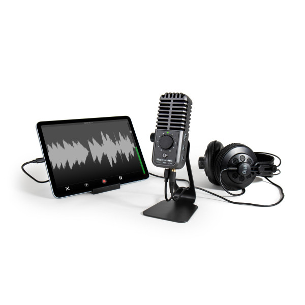 Студійний мікрофон IK MULTIMEDIA IRIG STREAM MIC USB