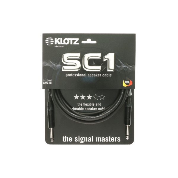 Акустичний кабель KLOTZ SC1PP05SW