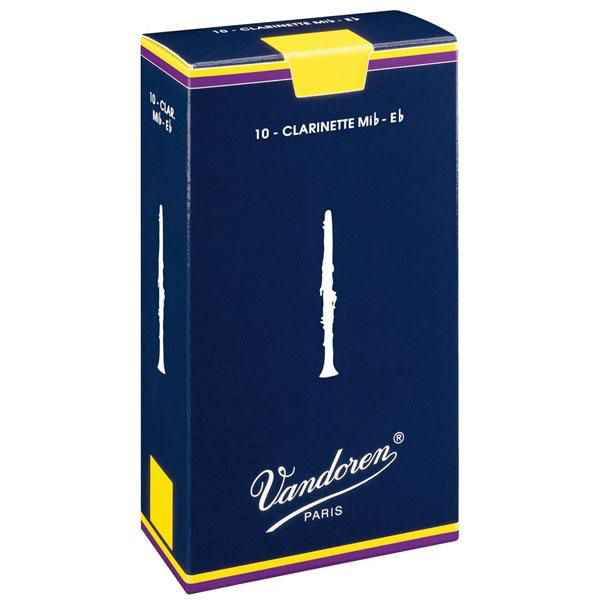 Набір тростин (10 штук) для кларнета VANDOREN Traditional Eb CR1115