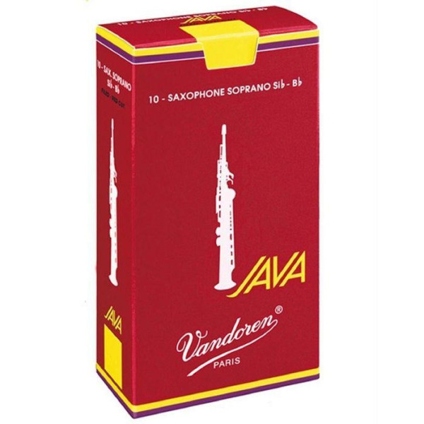 Тростина для сопрано саксофона VANDOREN JAVA «Filed-Red Cut» SR3025R