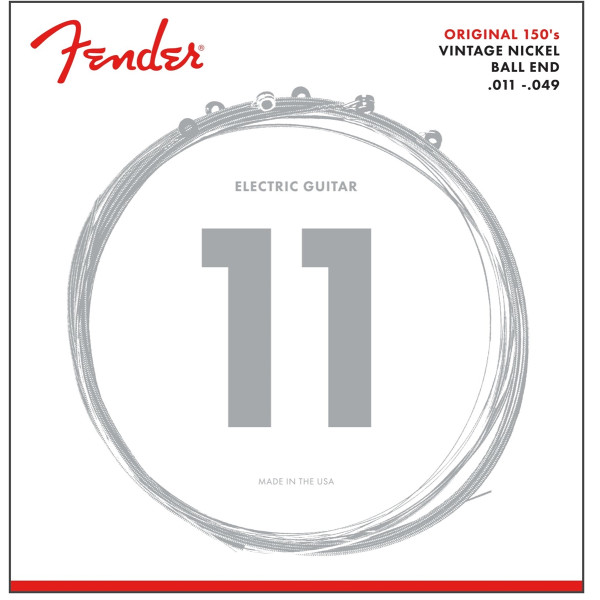 Комплект струн для електрогітари FENDER 150M ORIGINAL 150s PURE NICKEL 11-49