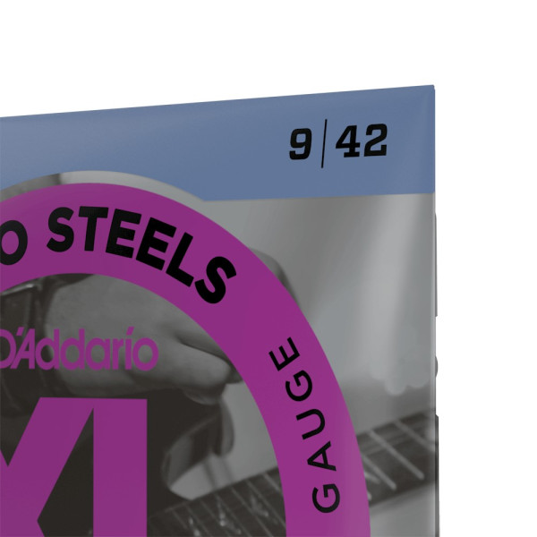 Комплект струн для електрогітари D'ADDARIO EPS520 XL PROSTEELS SUPER LIGHT (09-42)