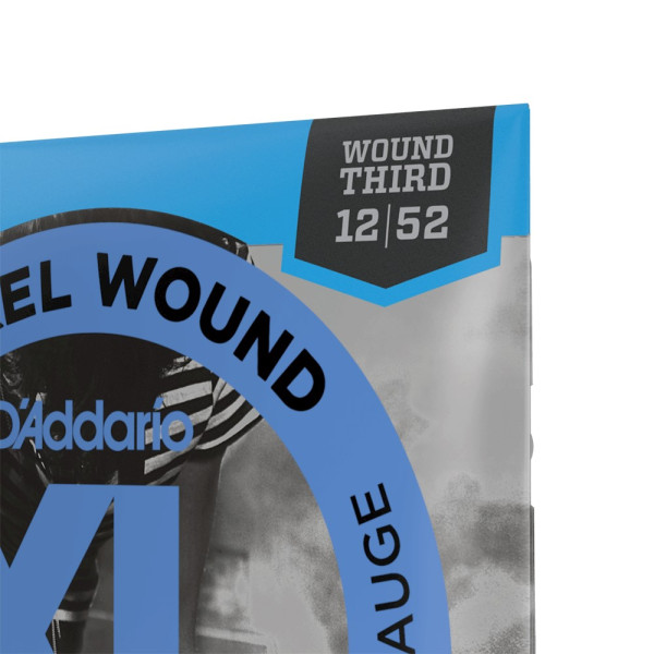 Комплект струн для електрогітари D'ADDARIO EJ21 XL NICKEL WOUND JAZZ LIGHT (12-52)