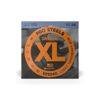 Комплект струн для електрогітари D'ADDARIO EPS540 XL PROSTEELS LIGHT TOP / HEAVY BOTTOM (10-52)