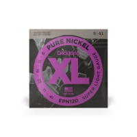 Комплект струн для електрогітари D'ADDARIO EPN120 XL PURE NICKEL SUPER LIGHT (09-41)