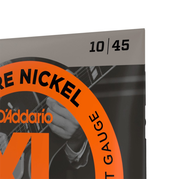 Комплект струн для електрогітари D'ADDARIO EPN110 XL PURE NICKEL REGULAR LIGHT (10-45)