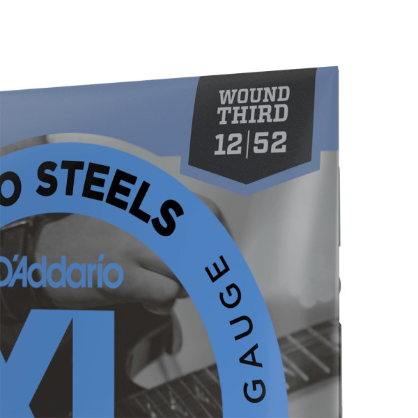 Комплект струн для електрогітари D'ADDARIO EPS590 XL PROSTEELS JAZZ LIGHT (12-52)