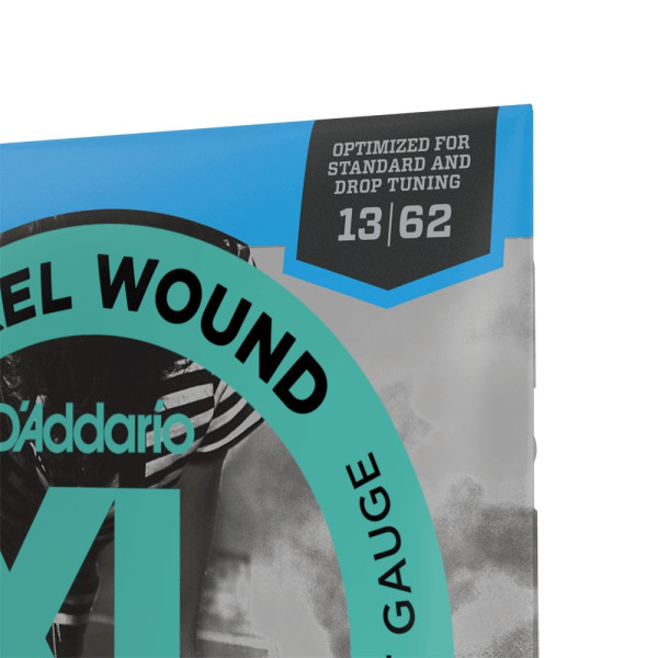 Комплект струн для електрогітари D'ADDARIO EXL158 XL NICKEL WOUND BARITONE LIGHT (13-62)