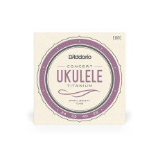Комплект струн для укулеле D'ADDARIO EJ87C TITANIUM UKULELE CONCERT