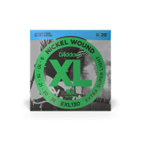 Комплект струн для електрогітари D'ADDARIO EXL130 XL NICKEL WOUND EXTRA SUPER LIGHT (08-38)