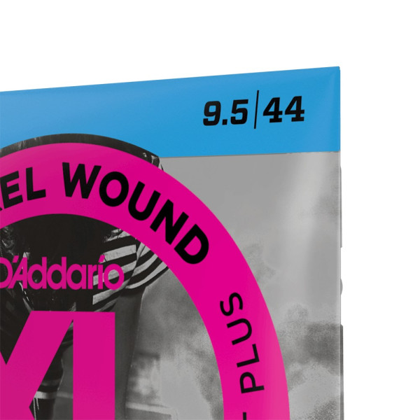 Комплект струн для електрогітари D'ADDARIO EXL120+ XL NICKEL WOUND SUPER LIGHT PLUS (9.5-44)