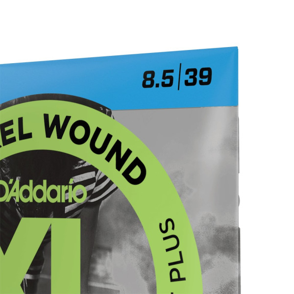 Комплект струн для електрогітари D'ADDARIO EXL130+ XL NICKEL WOUND EXTRA SUPER LIGHT PLUS (08.5-39)