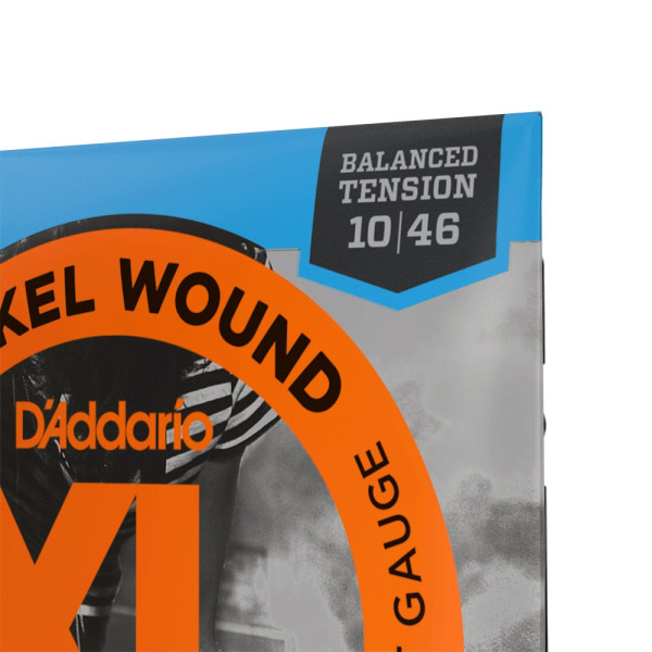 Комплект струн для електрогітари D'ADDARIO EXL110BT XL NICKEL WOUND BALANCED TENSION REGULAR LIGHT (10-46)