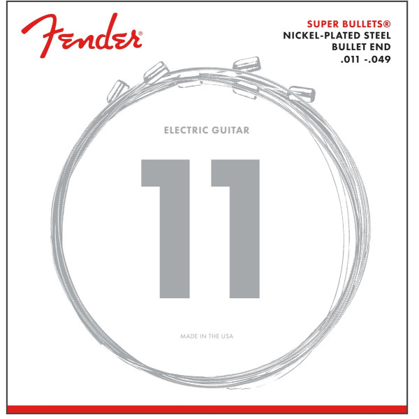 Комплект струн для електрогітари FENDER 3250M SUPER BULLETS 3250 NICKEL PLATED 11-49