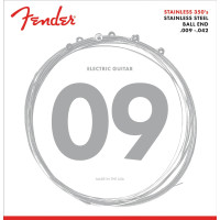 Комплект струн для електрогітари FENDER 350L STAINLESS STEEL 350s 09-42