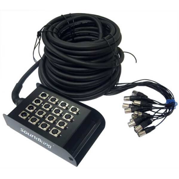 Мультикор SOUNDKING AH103/30 - 12 Send + 4 Return (30m)