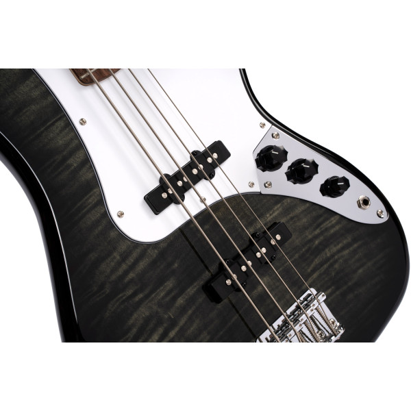 Бас-гітара CORT GB24JJ (Trans Black)