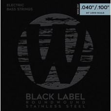 Комплект струн для бас-гітари WARWICK 40210 BLACK LABEL ML4 (40-100)