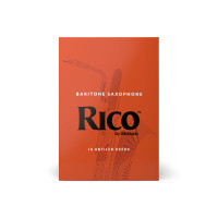 Набір тростин (10 штук) для баритон саксофона D'ADDARIO Rico - Baritone Sax #2.5 - 10 Pack