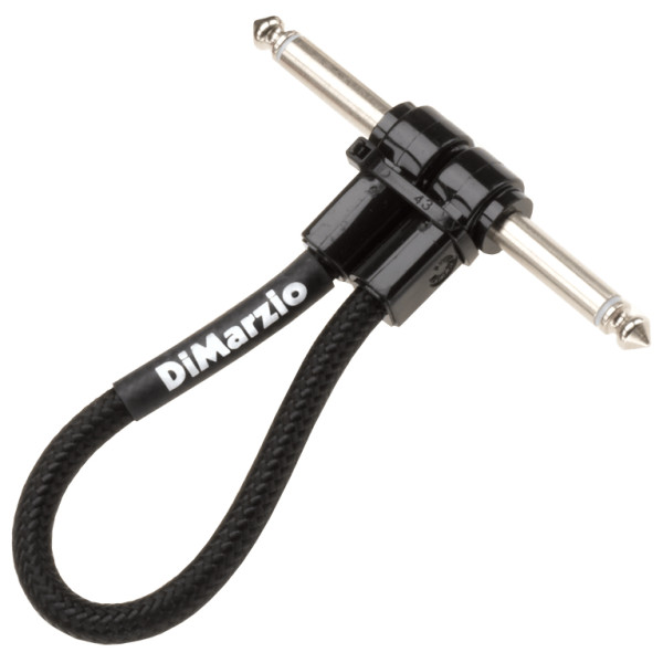 Інструментальний патч-кабель DIMARZIO EP17J12RR Jumper Cable 30cm (Black)