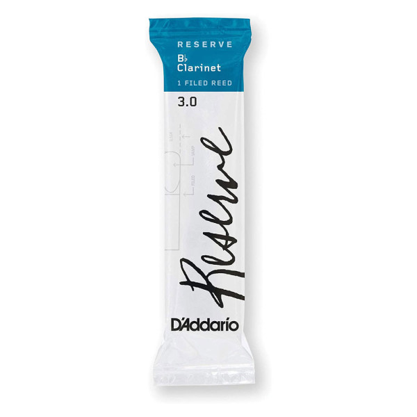 Тростина для кларнета D'ADDARIO RESERVE BB CLARINET #3.0