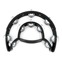 Тамбурин MAXTONE 818N/P POWER-2 TAMBOURINE W/PROTECTING TRIM (BLACK)