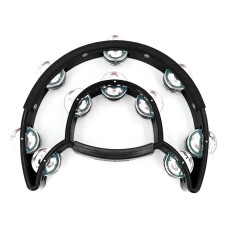 Тамбурин MAXTONE 818N/P POWER-2 TAMBOURINE W/PROTECTING TRIM (BLACK)