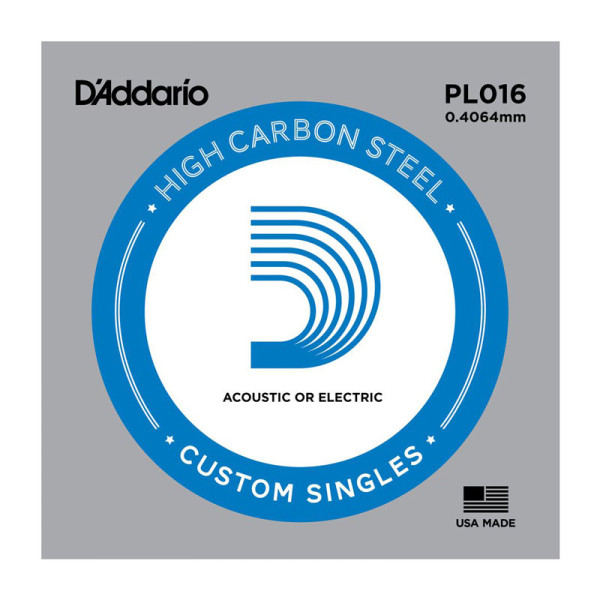 Струна для акустичної та електрогітари D'ADDARIO PL016
