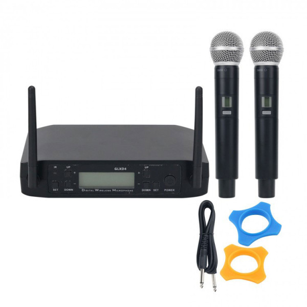 Радіосистема з двома ручними мікрофонами HL AUDIO GLXD4