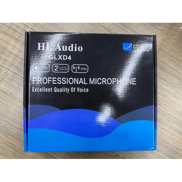Радіосистема з двома ручними мікрофонами HL AUDIO GLXD4