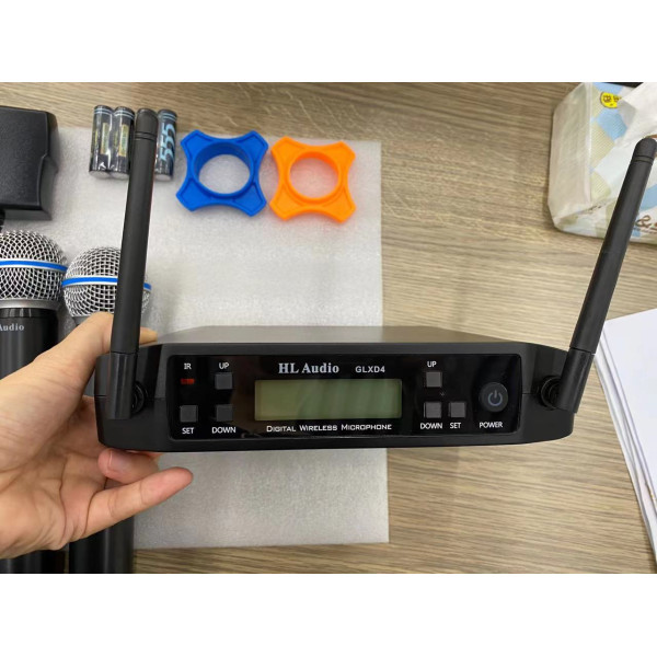 Радіосистема з двома ручними мікрофонами HL AUDIO GLXD4