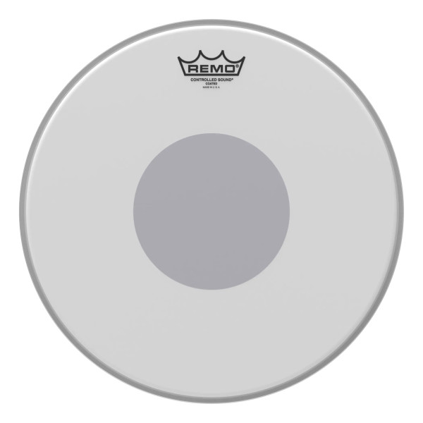 Пластик REMO CS 14'' COATED BLACK DOT