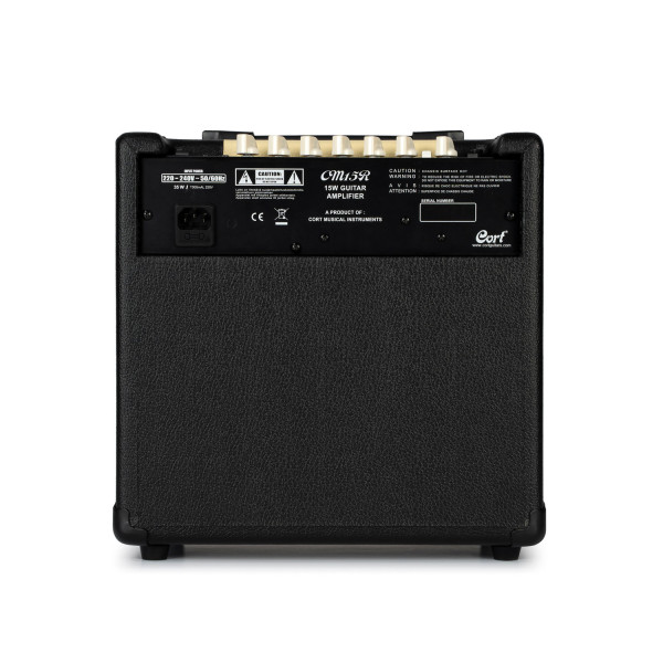 Комбопідсилювач для електрогітари CORT CM15R (Black)