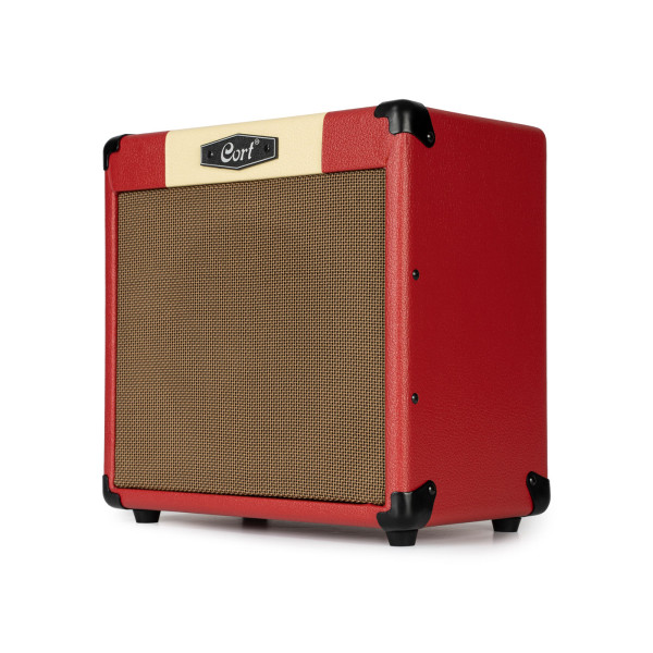 Комбопідсилювач для електрогітари CORT CM15R (Dark Red)