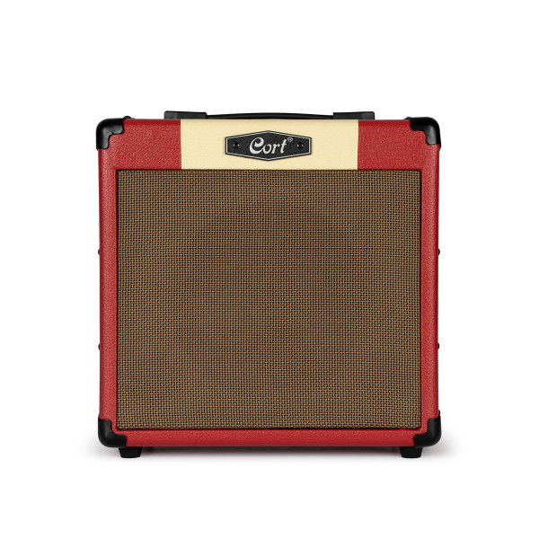 Комбопідсилювач для електрогітари CORT CM15R (Dark Red)
