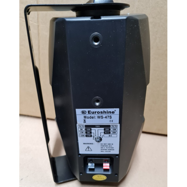 Інсталяційна акустика EUROSHINE WS-47S black
