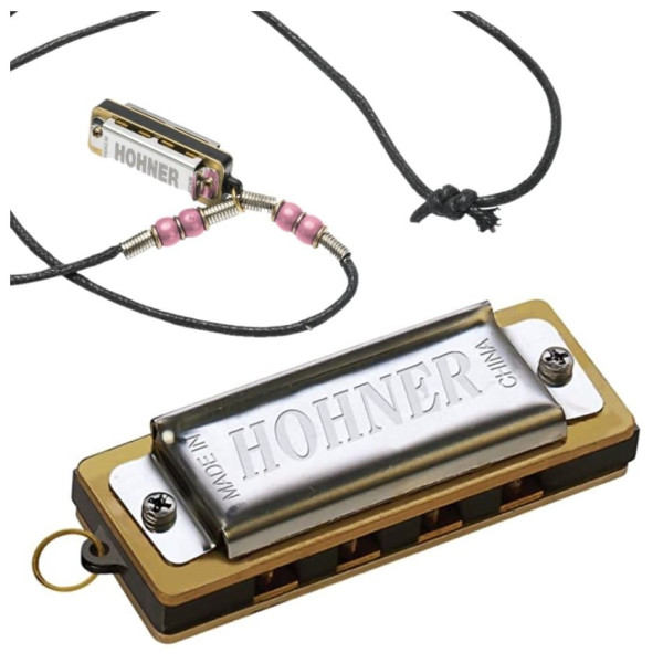 Губна гармошка HOHNER Miniature Mini Necklace M38N-DB C-major Dark Blue