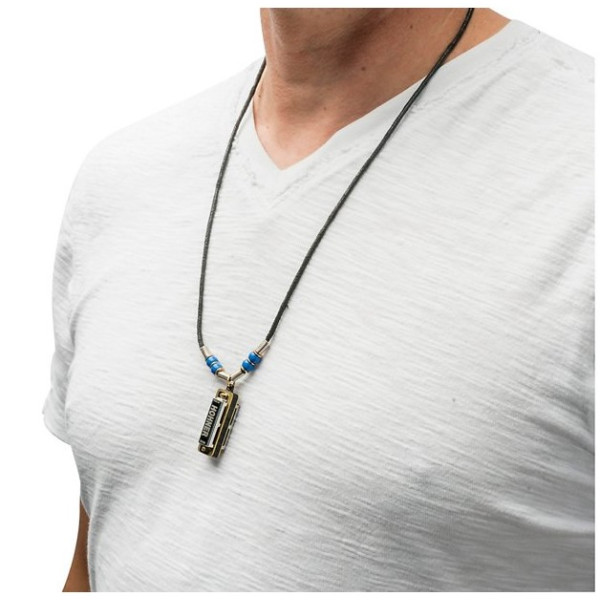 Губна гармошка HOHNER Miniature Mini Necklace M38N-DB C-major Dark Blue