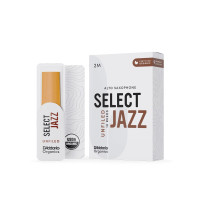 Тростина для альт саксофона D'ADDARIO Organic Select Jazz - Alto Sax Unfiled 2M - (1 шт)