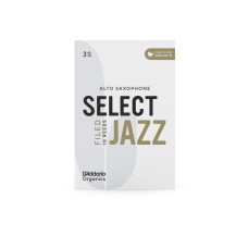 Набір тростин (10 штук) для альт саксофона D'ADDARIO Organic Select Jazz - Alto Sax Filed 3S - 10 Pack