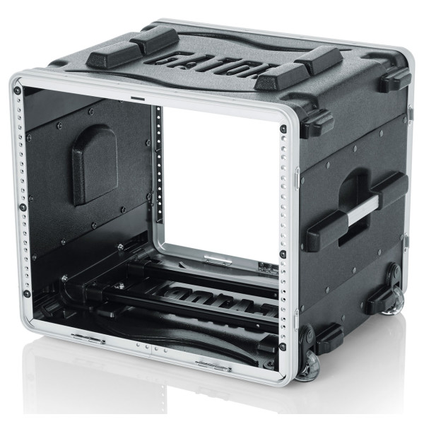 Кейс для рекового обладнання GATOR GRR-8L - 8U AUDIO RACK (ROLLING)