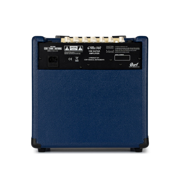 Комбопідсилювач для електрогітари CORT CM15R (DARK BLUE)