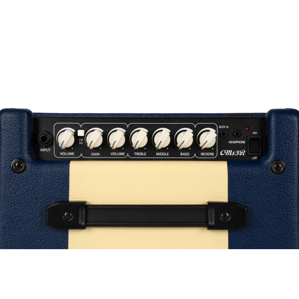 Комбопідсилювач для електрогітари CORT CM15R (DARK BLUE)