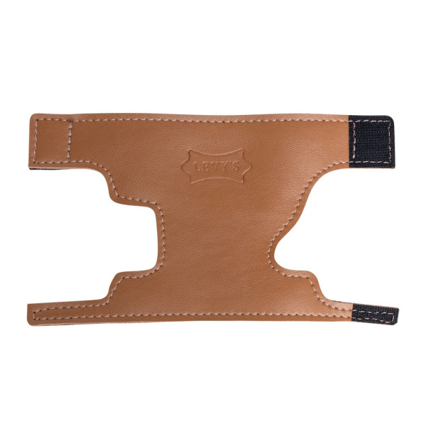 Захисний чохол для клапанів труби LEVY'S LVG1-VGNTANR LEATHER VALVE GUARD TRUMPET (VEGAN TAN)