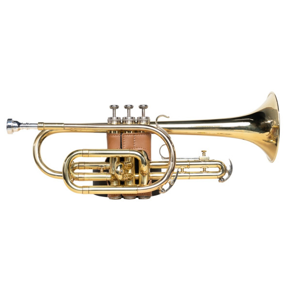 Захисний чохол для клапанів труби LEVY'S LVG1-VGNTANR LEATHER VALVE GUARD TRUMPET (VEGAN TAN)